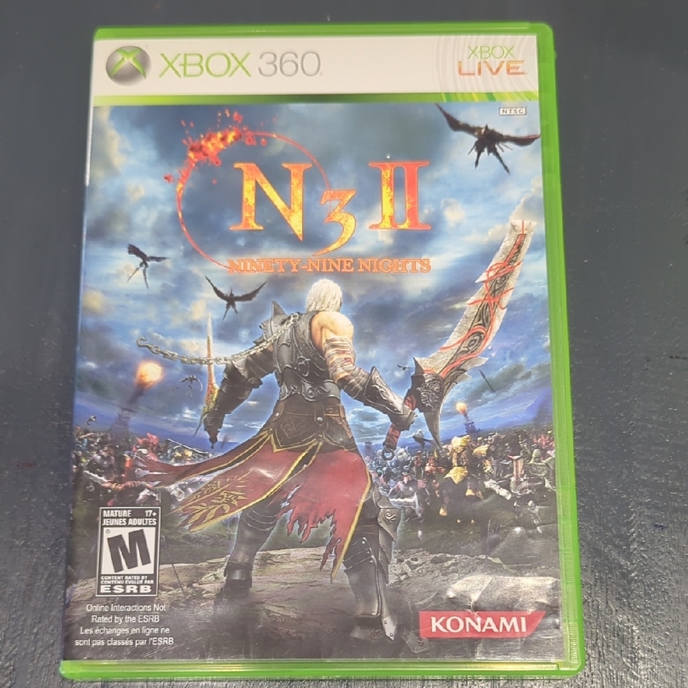 N3II: Ninety-Nine Nights for Xbox 360 - Green Case